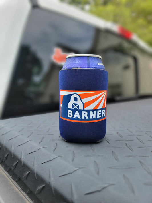 Koozie - Patch and Script Logo