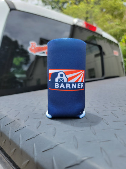 Koozie - Patch and Script Logo