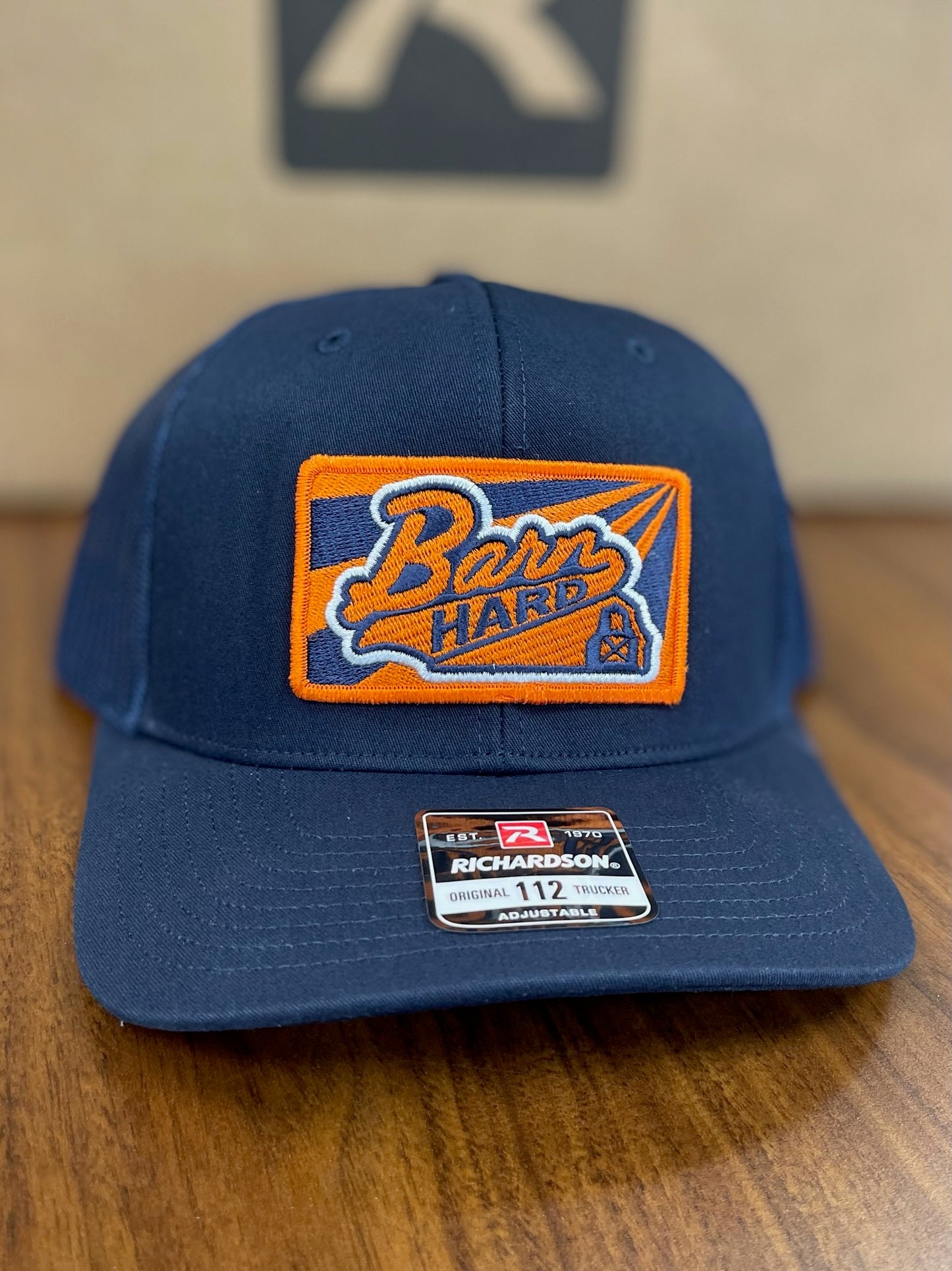 Richardson 112 BARN HARD patch hats