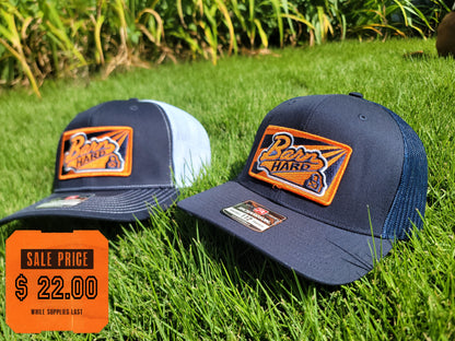 Richardson 112 BARN HARD patch hats