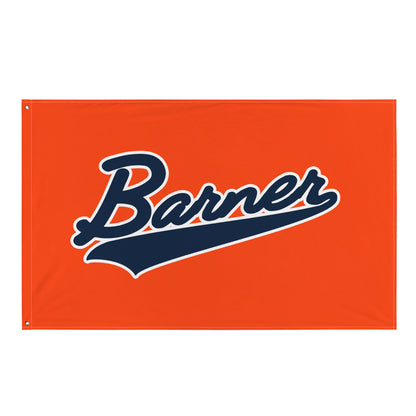 Barner Script Flag - One Side Print