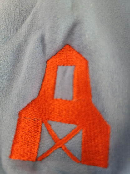 Brice Bonner XL Gildan Heavy Powder Blue hoodie