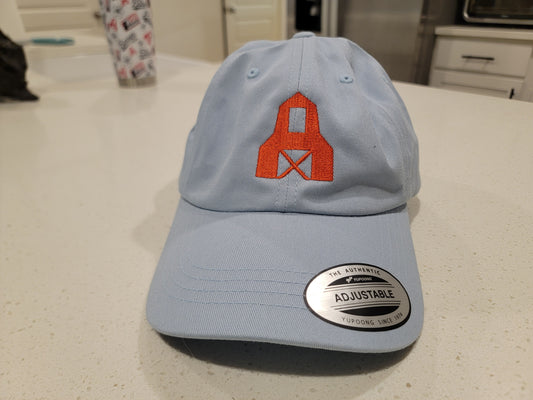 LawMill Powder Blue dad hat, Barn A
