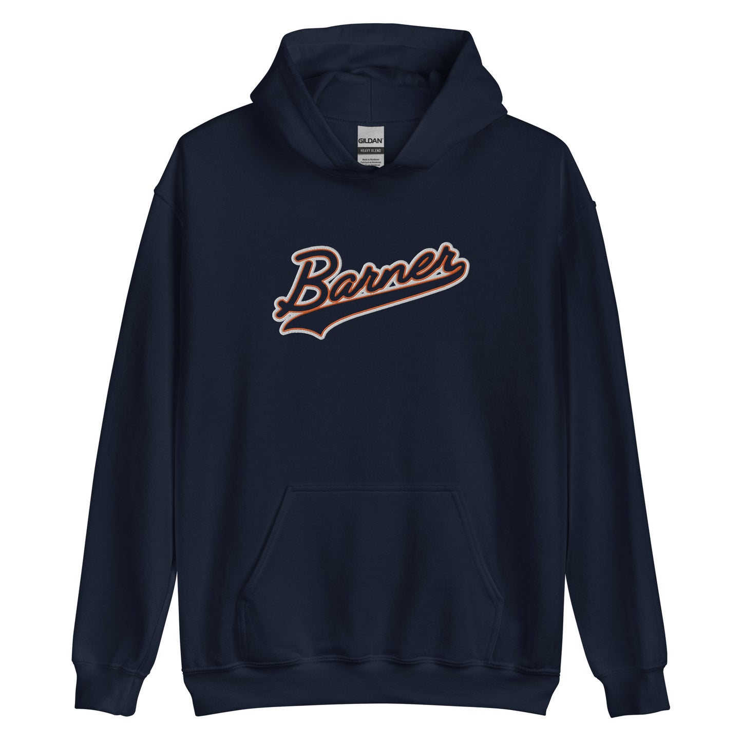 Gildan Embroidered Barner Script Hoodie