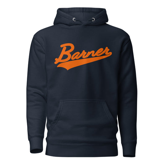 Barner Script Printed Hoodie