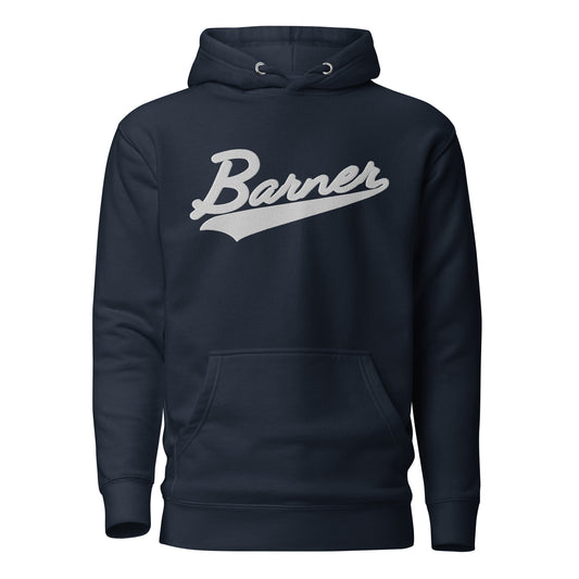 Barner Script Embroidered Hoodie